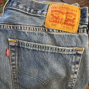 Levi's 505 Men's Blue Jeans